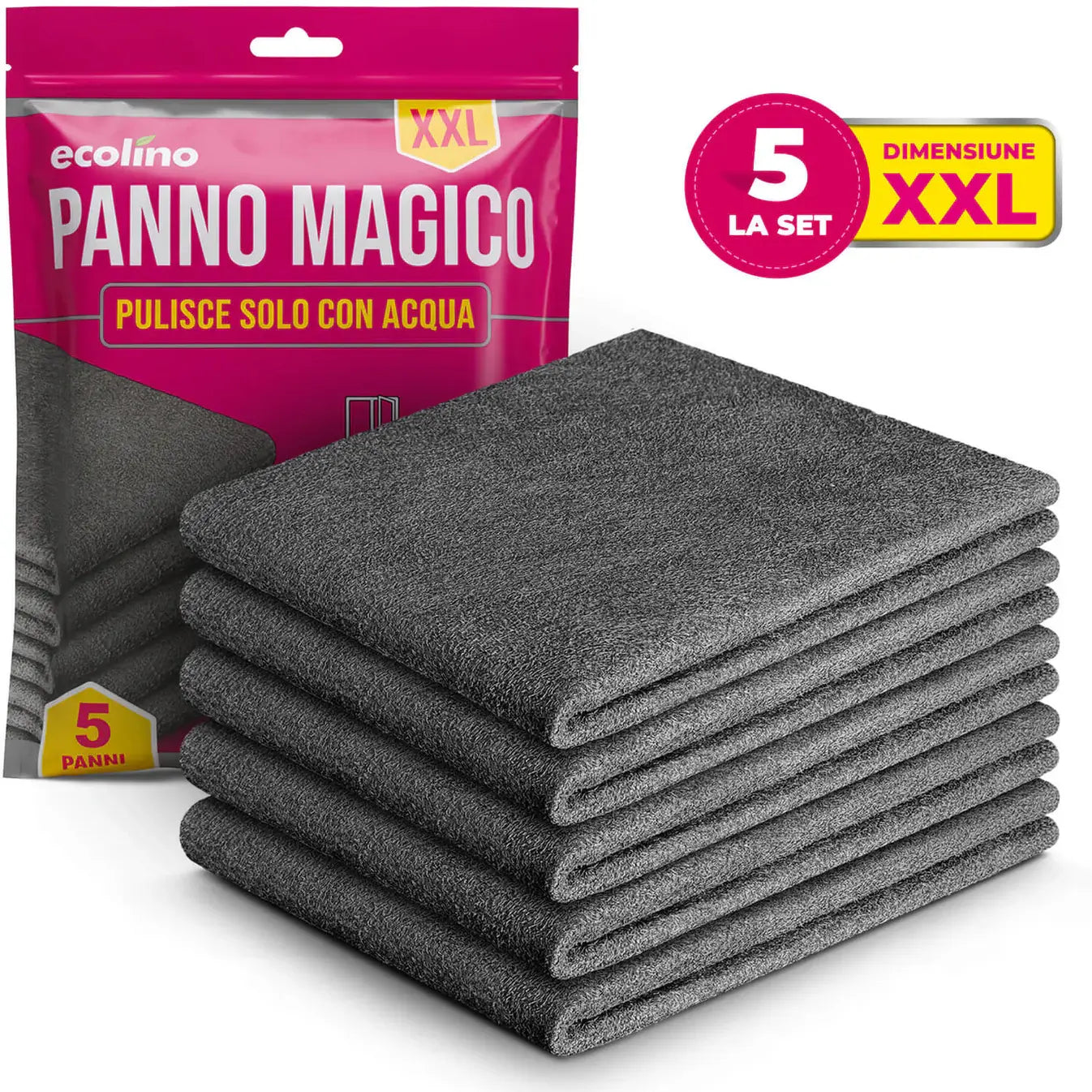 Laveta Magica Ecolino (set de 5 bucati)