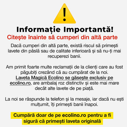 Laveta Magica Ecolino (set de 5 bucati)